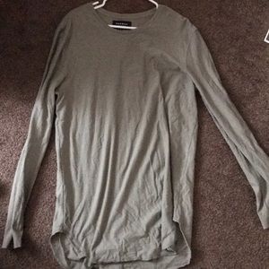 PacSun Extended Length Scallop Long Sleeve